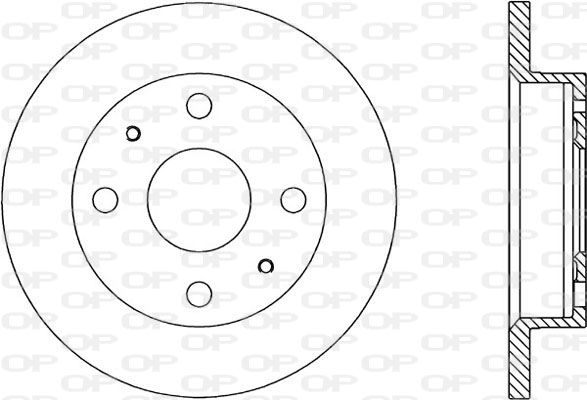 OPEN PARTS Jarrulevy BDA1762.10